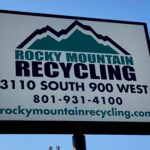 recycling facility sign